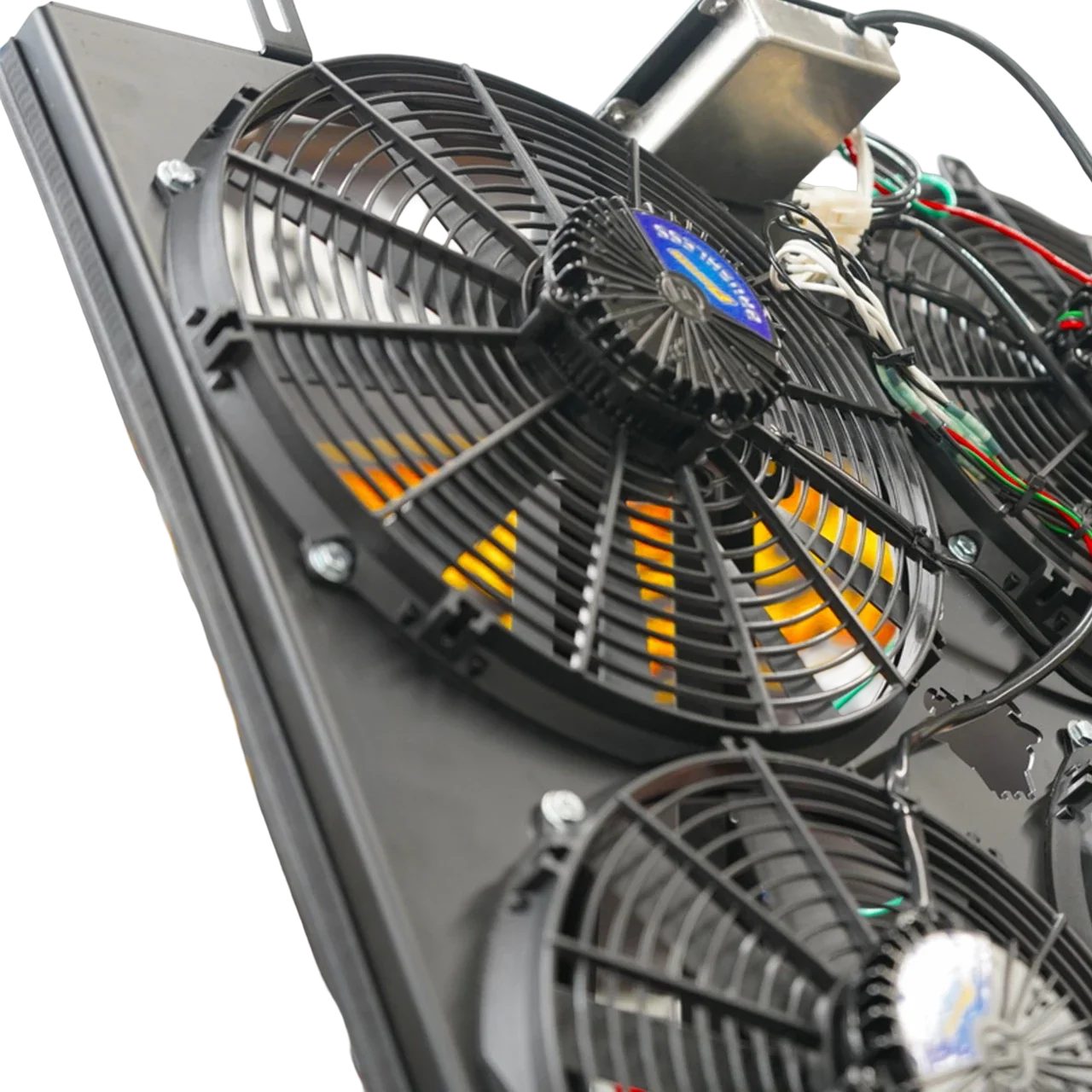 Blessed Performance Direct-Fit Quad Electric Fan Kit - 6.0 Powerstroke (2003-2007) - Image 3