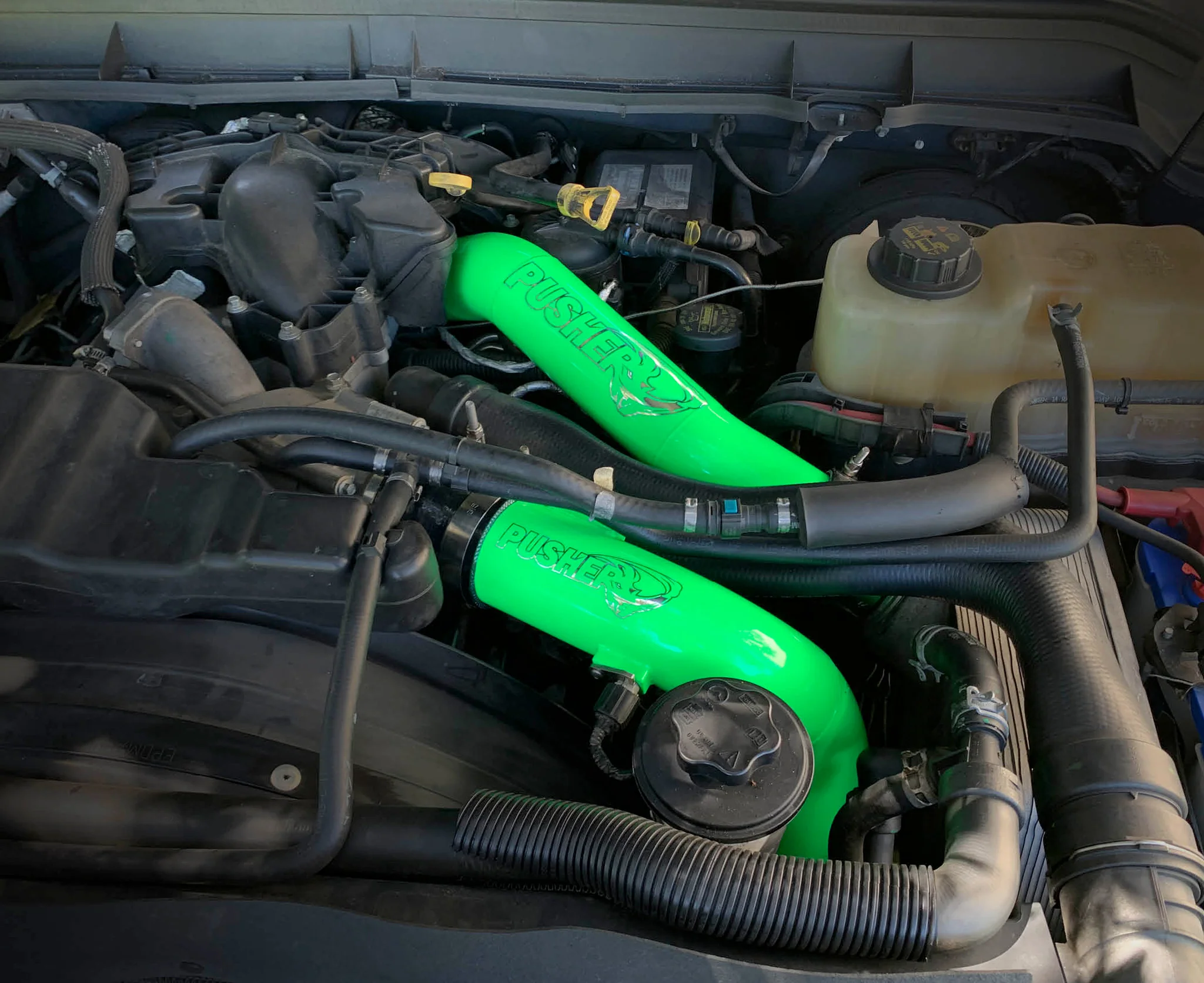 Pusher 3" Hot & Cold Side Charge Tubes - 6.7 Powerstroke (2017+) - Image 2